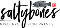 Salty Bones Gyotaku