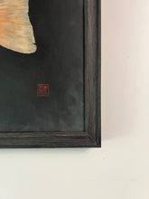 "Golden Snapper on Black" Original Gyotaku