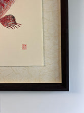 "Chasing Tails" Original Gyotaku